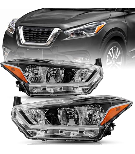 Amazon.com: ALLIGATOR AUTO LIGHTS Headlamps Compatible with Nissan