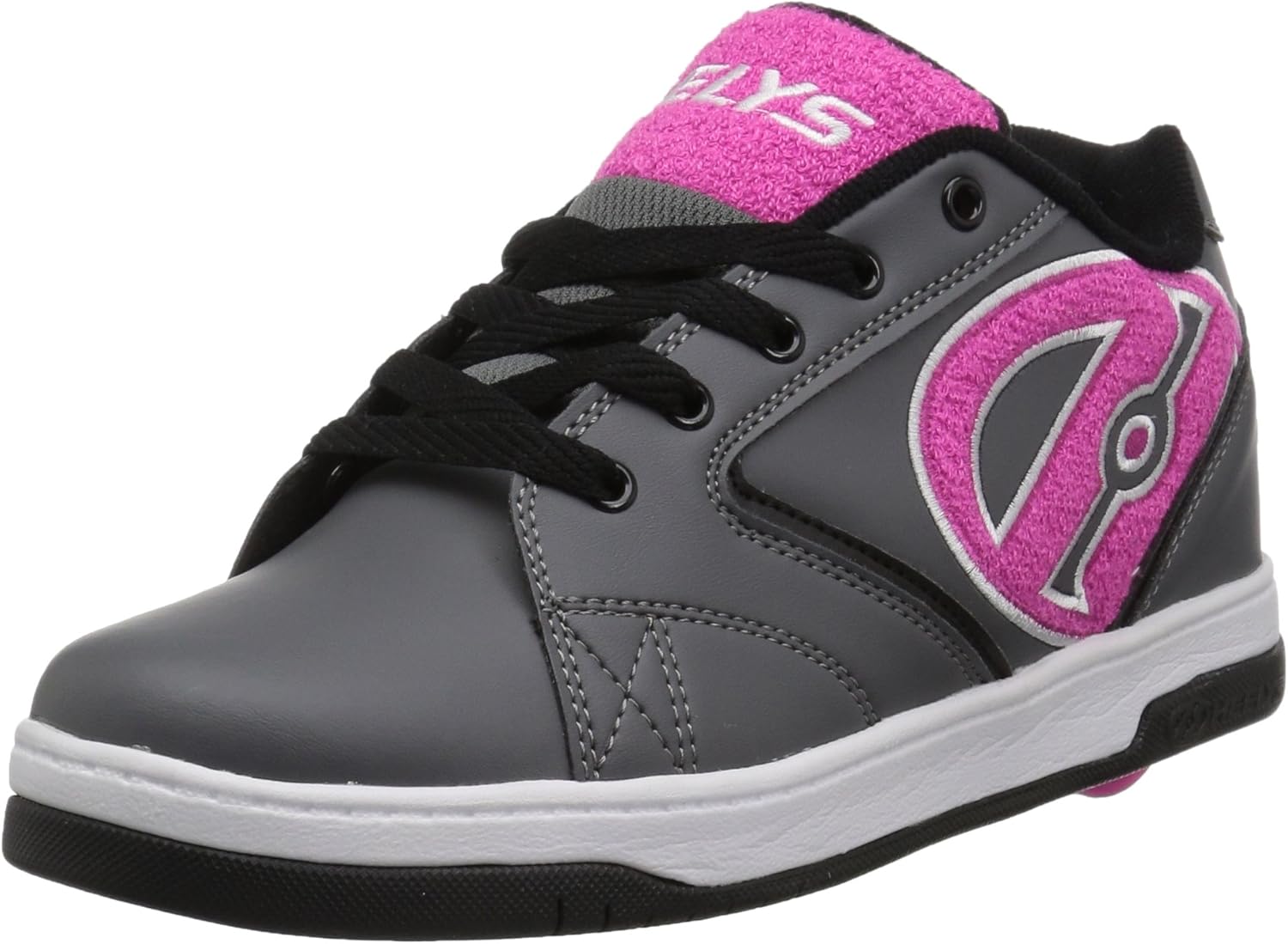 Heelys Girls Junior Girls Propel Terry Skate Shoe in Grey Pink UK 5 Amazon.co.uk Toys & Games
