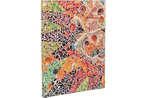 Gaudi's Sun Ultra Lined Hardcover Journal, 144pg, 120GSM, Antoni Gaudi Collection by Paperblanks (Gaudi's Mosaics)