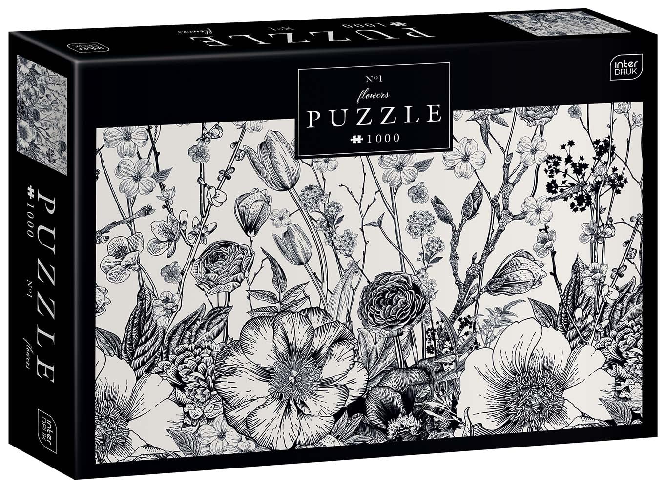 Puzzle 1000 for Adults - Interdruk - Flowers no. 1