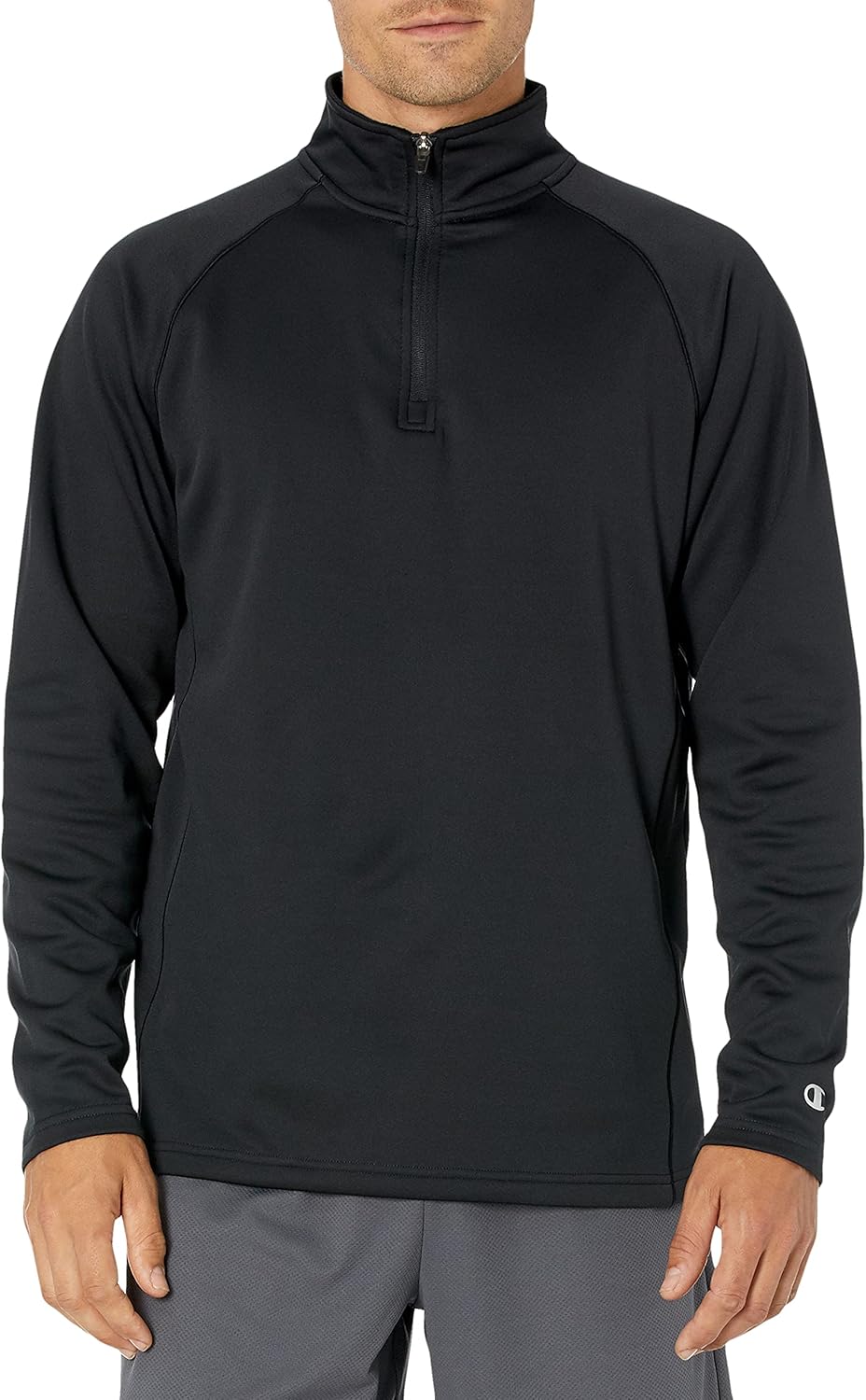 Champion Men's Performance QuarterZip Fleece Jacket Amazon.co.uk Clothing