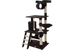 Go Pet Club 62-Inch Cat Tree, Black
