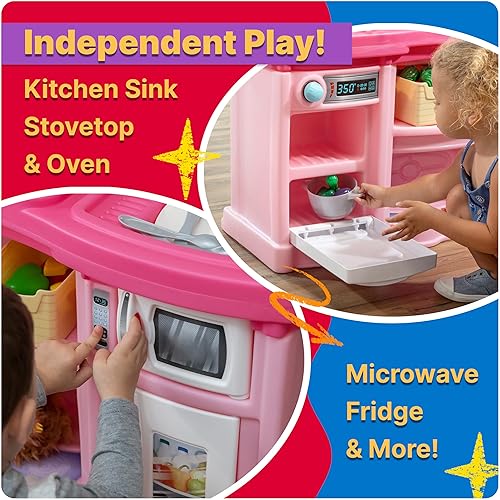 Toddler Girl Step2 LifeStyle Custom Kitchen Playset 856900