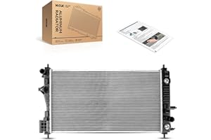 KAX 13332 Car Engine Radiator, Compatible with 2015 Malibu, 2014 Malibu 2.5L, 2014-2019 Impala 2.5L, 2016 Malibu Limited, 2014-2017 Regal 2.0T, 2013-2014 Malibu 2.0T
