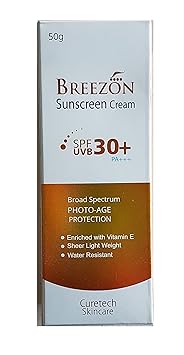 Breezon Sunscreen Cream With SPF 30 - 50gm