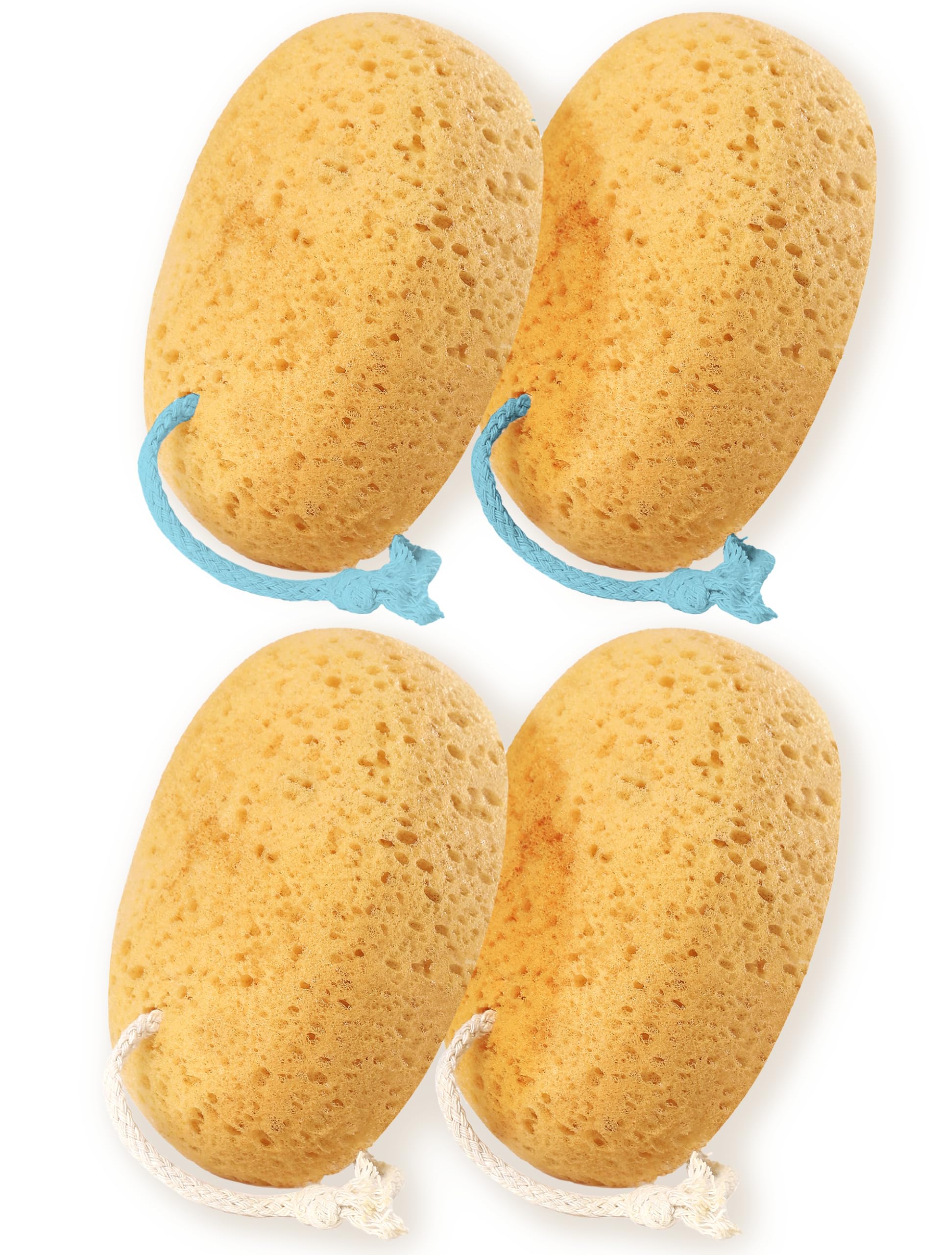 Photo 1 of * missing one sponge*
Bath Sponges for Shower, Azymi 4-Pack Sponge Bath for Women Men, Exfoliating Sponge Body Puff with Dense Foam for Gentle & Deep Cleansing, Ultra-Soft for Sensitive Dry Skin