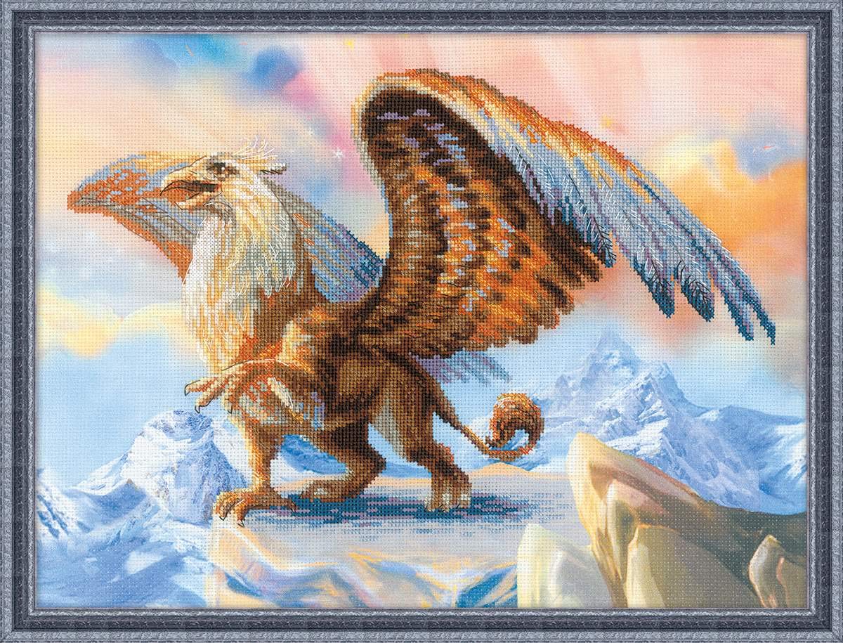 RIOLIS Cross Stitch Kit - PT-007a - Griffin