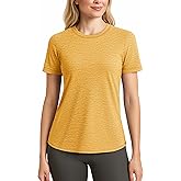 MAGCOMSEN Women's Short Sleeve T Shirts UPF 50+ Sun Protection Quick Dry Athletic Running Workout Tee Tops