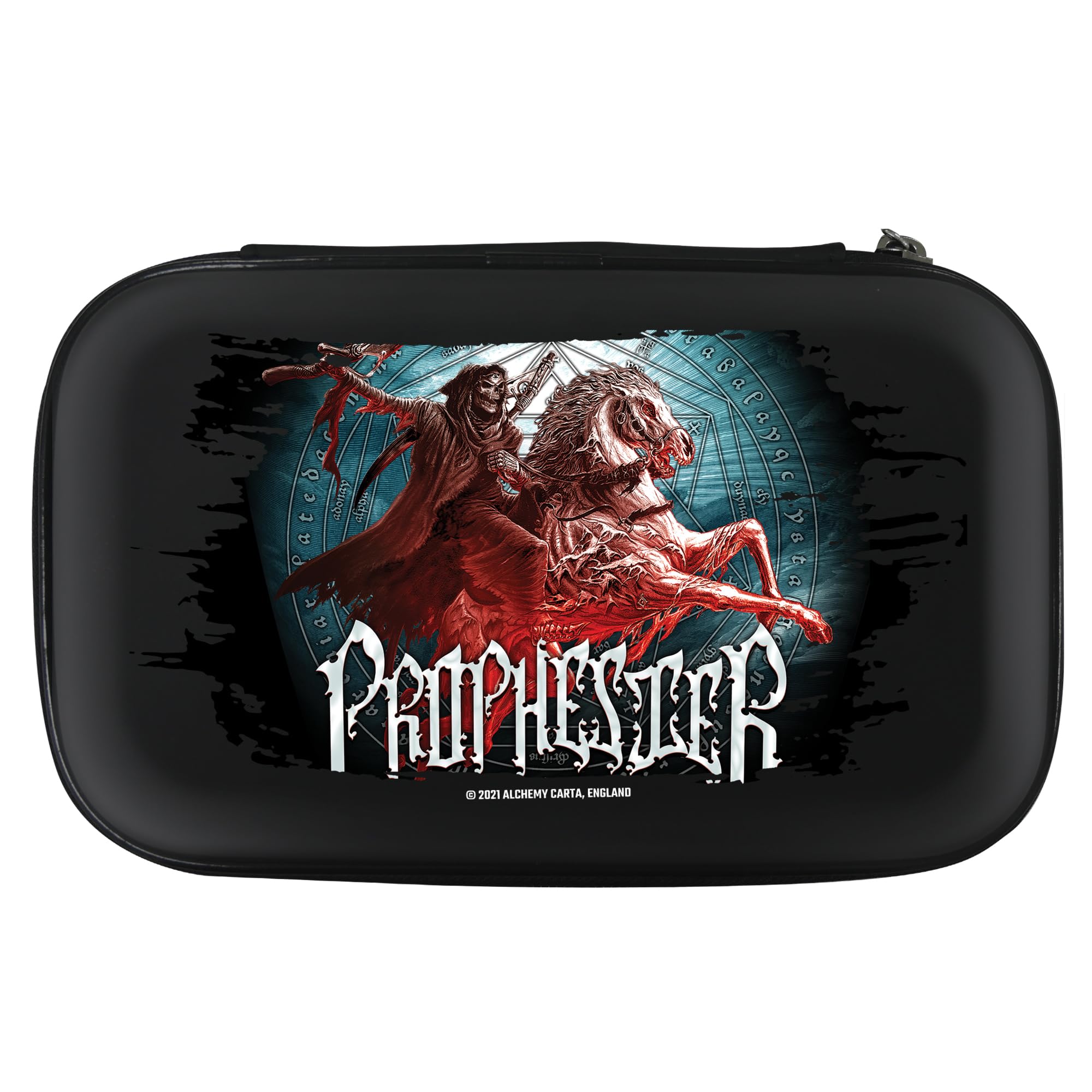 Officially Licensed Alchemy Darts case Gothic Fantasy Design Darts Storage Wallet (Prophesier)