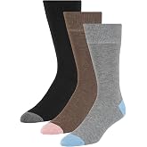 Ted Baker Men's Pattern Crew Dress Socks (3-Pack)