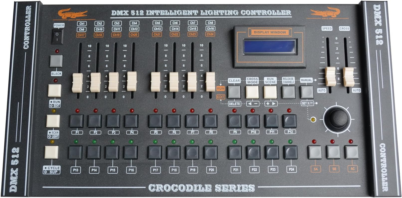New 504 CH DMX512 Universal LED Stage Lighting Controller Console Party Disco DJ