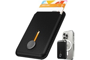 Sinjimoru for MagSafe Wallet, Magnetic 3-Card Holder with Button-Slide Quick Access, Compatible with iPhone 17/16/15/14/13/12