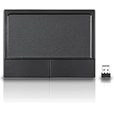 Perixx PERIPAD-704 Wireless Touchpad, Portable Track Pad for Desktop and Laptop User, Large Size 4.72x3.54x0.74 inches, Black