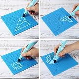 Shiwaki 3D Silicone Pad for 3D Printing Pen, 17.7cm with Finger Sleeves view 7