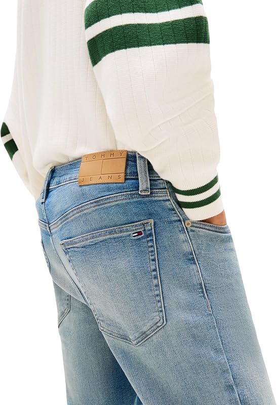 Herren Jeans Hose Austin Slim Tapered Fit, Blau (Denim Medium), 30W/32L