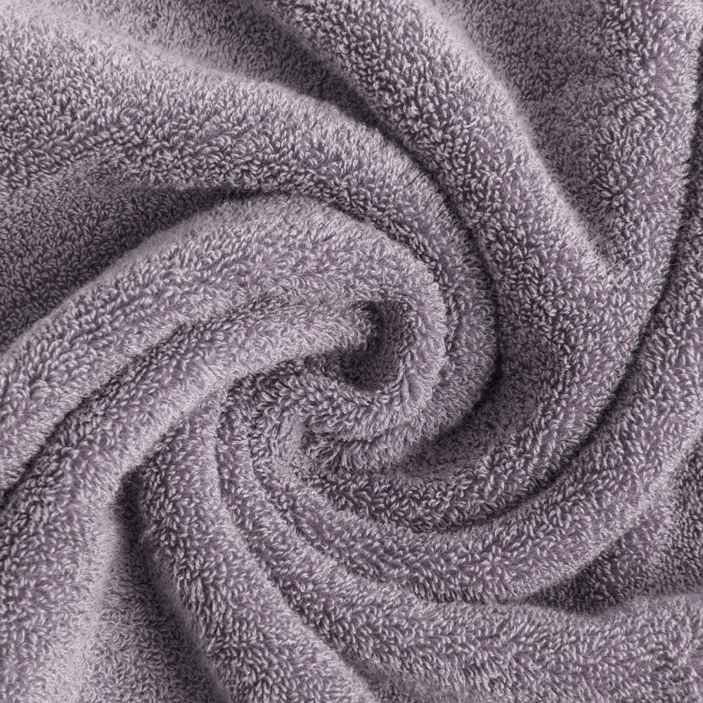 Luxury Turkish Towels Bathroom Sets Clearance 6 Piece Bath Towel Set  2 Bath Towels, 2 Hand Towels, 2 Washcloths, Super Soft Highly Absorbent Grey: Kitchen & Dining
