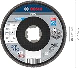 Bosch PRO X571 Angled Flap Disc 125 mm X-LOCK G60 for Metal Grinding view 2