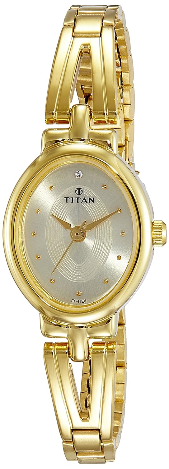 Buy Titan Karishma Revive Analog Champagne Dial Women's Watch