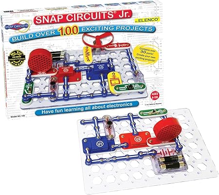Snap Circuits Jr Sc 100 Electronics Discovery Kit Motorcycles Amazon Canada