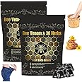 Bee Venom & 30 Herbs Firming Detox Foot Bath Beads, Bee Venom Detox&Shaping Cleansing Foot Soak Beads, Herbal Foot Bath Beads for Relaxing and Soothing Body Sore Tired (2 Pcs)