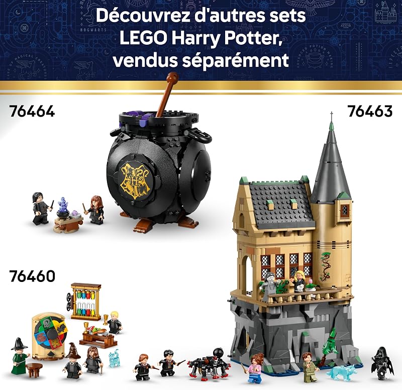 Harry Potter La Maison de Luna Lovegood - Jouet - Maquette Miniature DIY - Brique Lumineuse & 5 Minifigurines - Idée de Décoration pour Chambre - Cadeau pour Fille, Garçon & Fans dès 10 ans 76467 — photo 8 sur 8