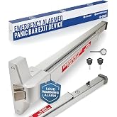 Panic Bar Push Bar for Exit Doors with Emergency Alarm Warning - Commercial | FH-850A Commercial Door Push Bar Panic Exit Device with Alarm - Emergency Opener for Exits