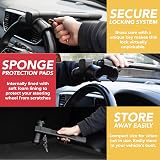 GADLANE Black T-Bar Steering Wheel Lock Car Security with 2 Keys view 5