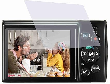 2 Stück GEHÄRTETE ANTIREFLEX Displayschutzfolie für Canon IXUS 180 Bildschirmschutzfolie