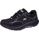 Skechers Men's Go Run Consistent 2.0 Silver Wolf | Air-Cooled Goga Mat Insole, Ultra Light Cushioning, M-Strike Technology, Leather and Mesh Upper