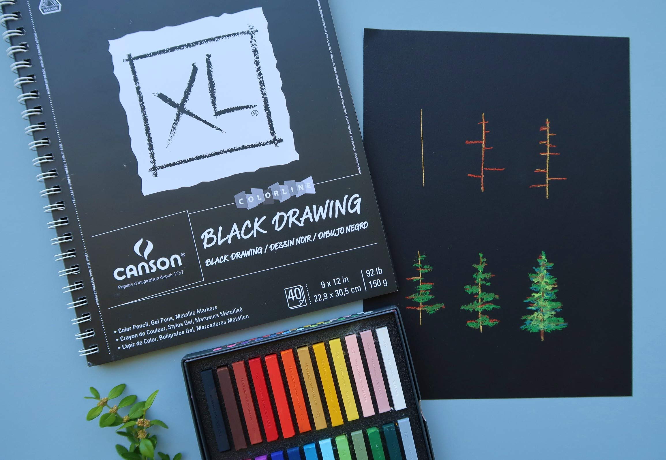Mua Canson XL Series Black Drawing Paper for Pencil, Acrylic Marker
