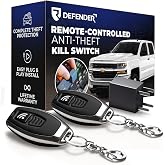 Defender Anti-Theft Intelligent Kill Switch Immobilizer for GM Trucks ('99-'18) Silverado/Sierra 1500 &amp; 2500/3500, &amp; SUVs ('95-'20) Suburban/Tahoe/Yukon - Remote-Controlled Engine Disabler