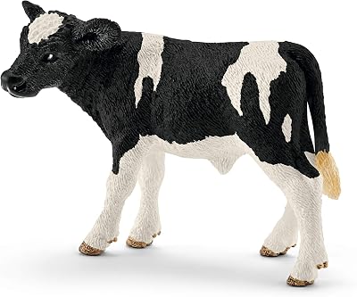 Schleich Farm World Holstein Calf Toy Figurine 13798 3+
