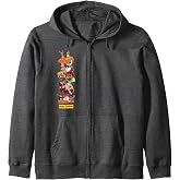 Bob's Burgers Group Shot Burger Stack Zip Hoodie