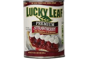 Lucky Leaf Premium Pie Filling, Strawberry, 21 Ounce