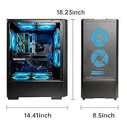 ZYNEEX Gaming Desktop PC - AMD R5 5600X GeForce RTX