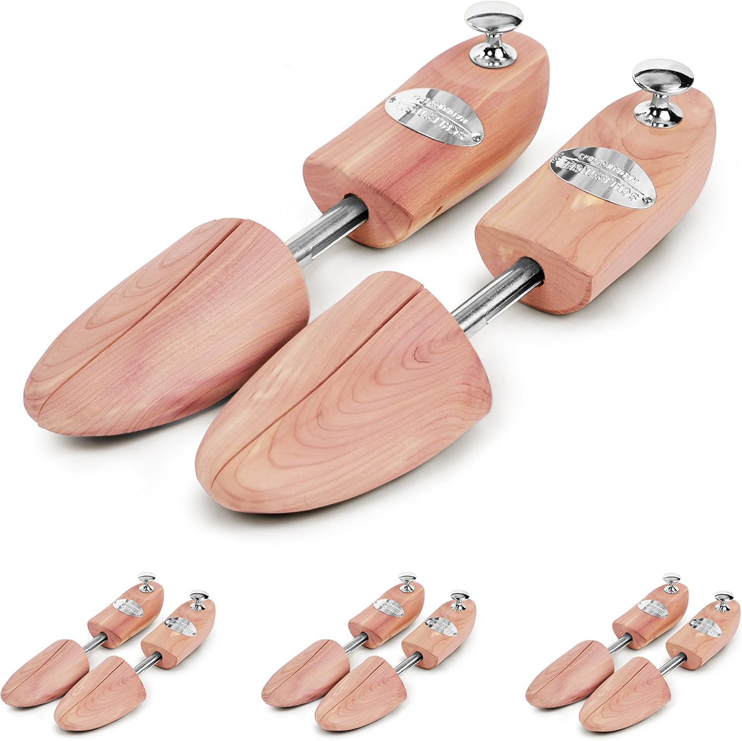 41 in Silber oder Gold. Schlesinger 4 Paar Premium Damen Schuhspanner