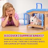 Little Live Pets Mama Surprise Bunny with Hutch 3 Babies Interactive Fun view 4