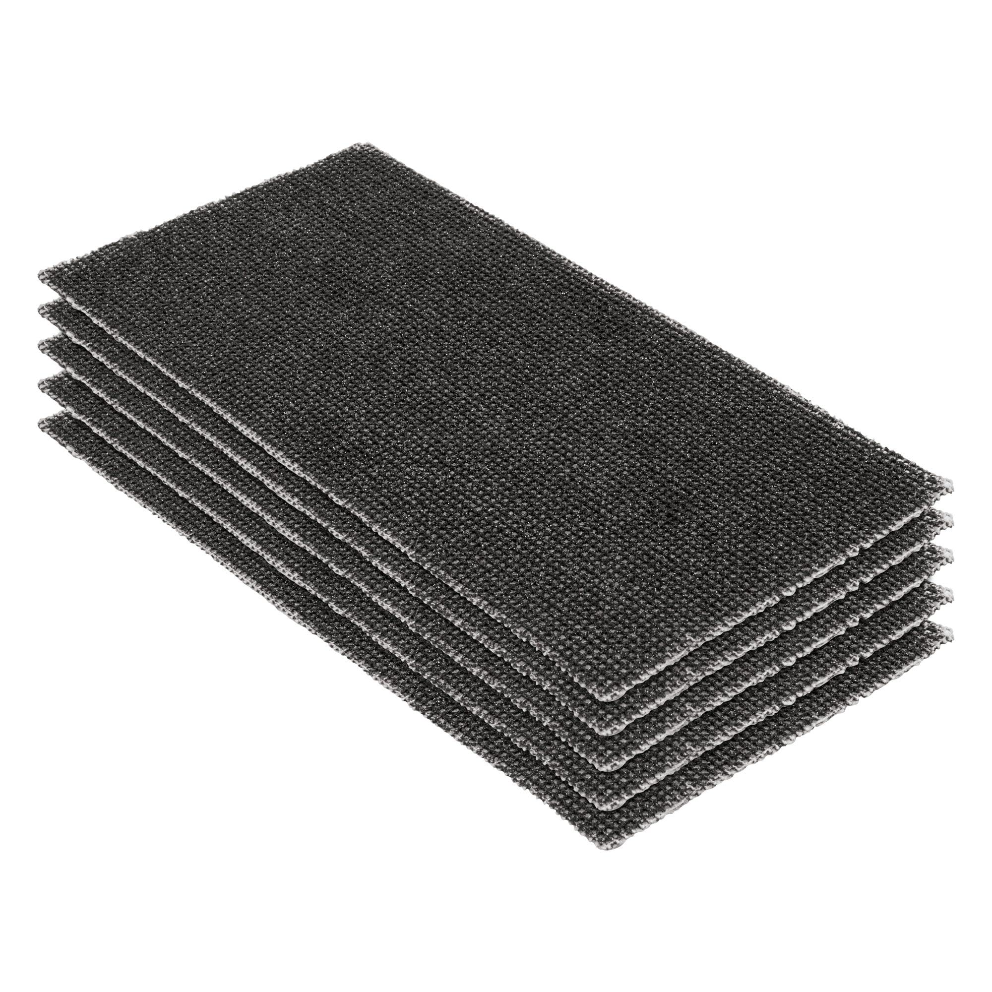 Trend Mesh 1/3 Sheet 93 x 190mm 80 Grit Sanding Sheets, AB/THD/80M, Pack of 5