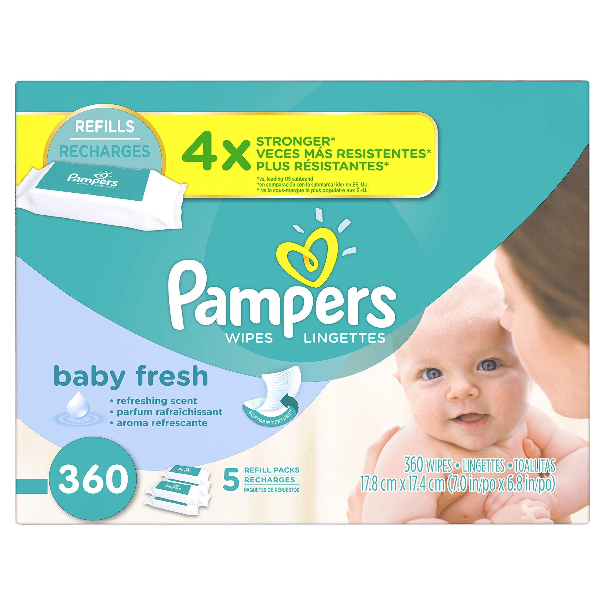pampers baby wipes refill