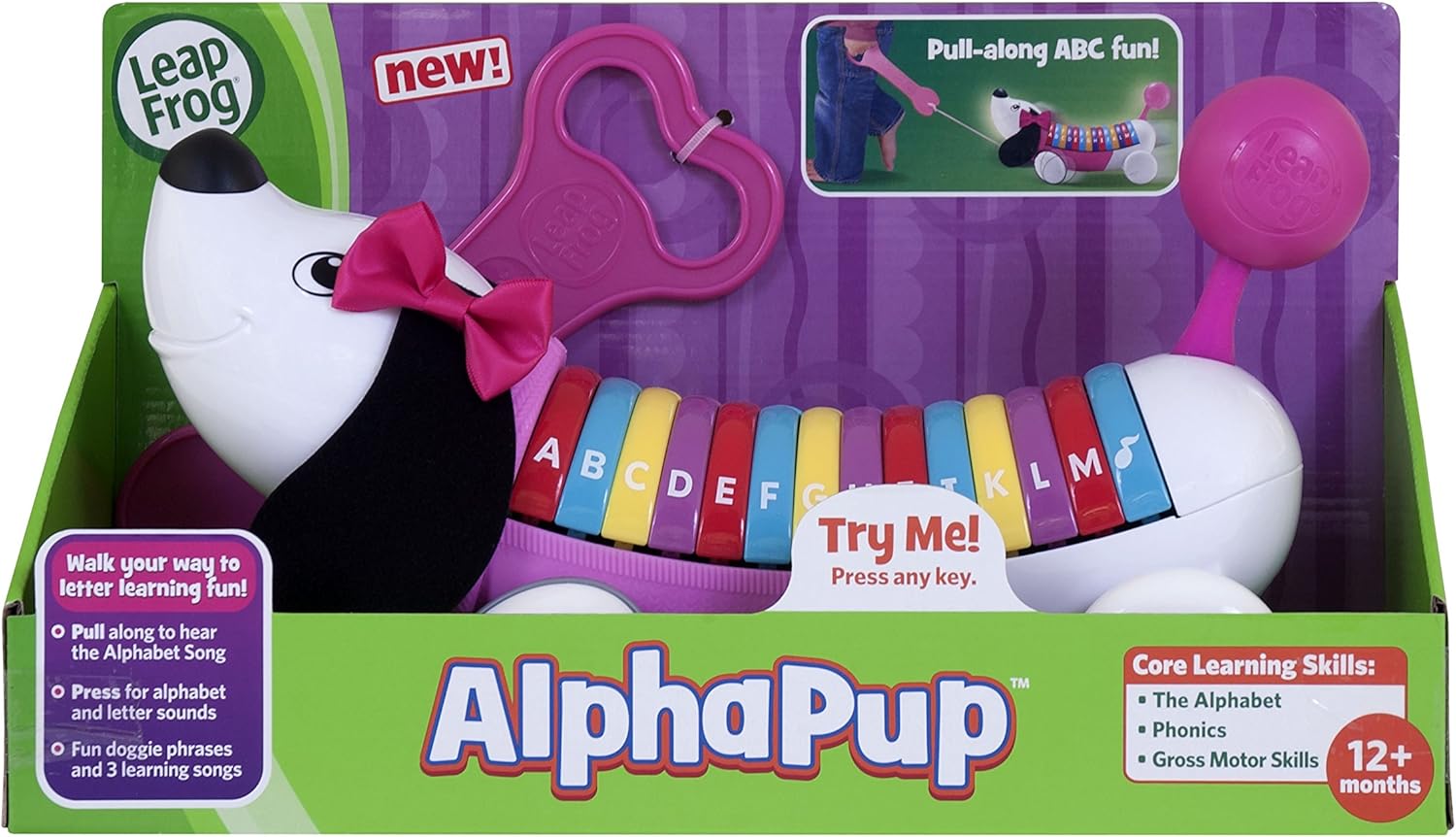 leapfrog alphapup pink