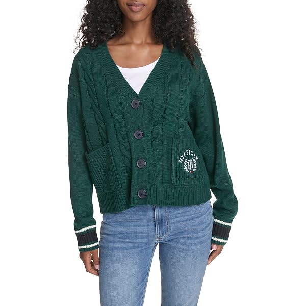 GUESS Women's Long Sleeve Hannah Sweater - Loose Knit With Metallic Accents & Faux Fur Trim, Cozy Round Neck Top - View #8
