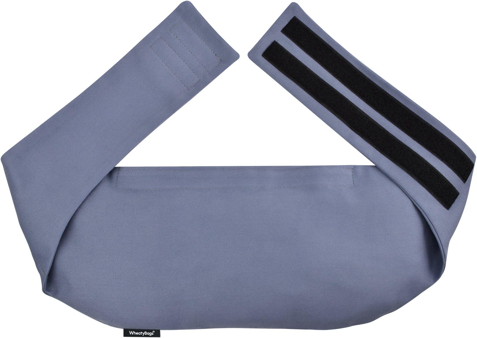 Wheat Bag Lower Back Microwave Heat Wrap (or use as a Cold Pack) by WheatyBags® (118cm x 21cm) (Luxury Cotton Fabric - Gothic Blue)