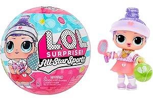 L.O.L. SURPRISE! LOL Surprise All Star Sports Vault Collection Tots with Sports-Themed Collectible Doll and 8 Surprises to UNbox Including Matching Accessories – Great Gift for Kids Ages 4+