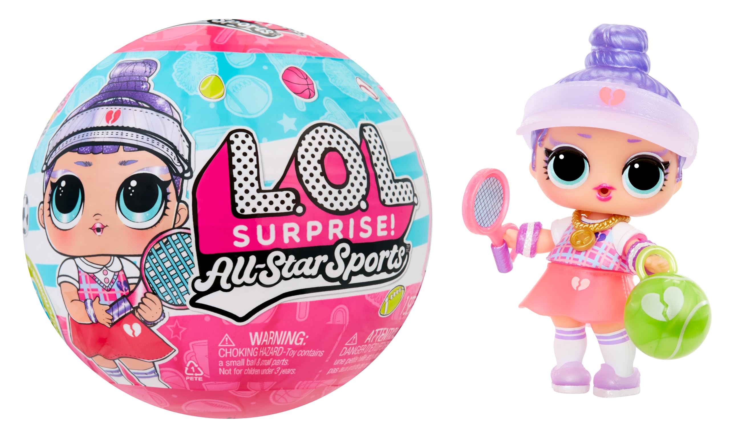 Photo 1 of LOL Surprise All Star Sports Vault Collection Tots with Sports-Themed Collectible Doll and 8 Surprises to UNbox Including Matching Accessories – Great Gift for Kids Ages 4+