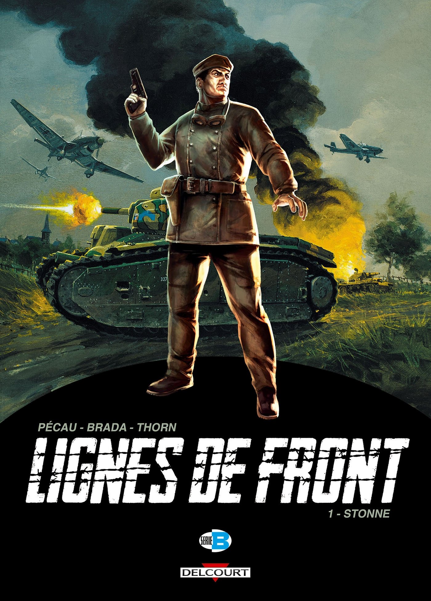 Amazon Fr Lignes De Front T01 Stonne Pecau Jean Pierre Brada Livres