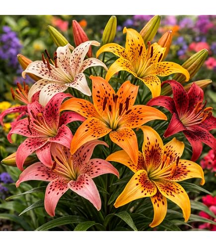 Amazon.com: Tigrinum Splendens Tiger Lily - 3 flower bulbs : Patio, Lawn &  Garden