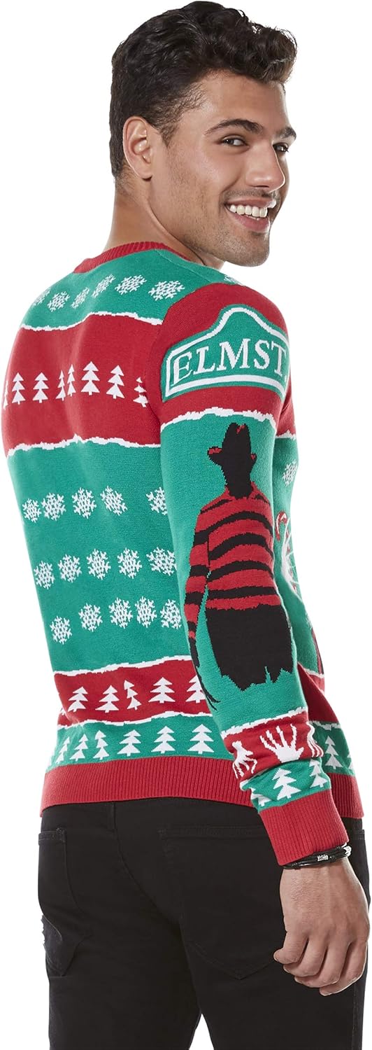 freddy krueger ugly christmas sweater