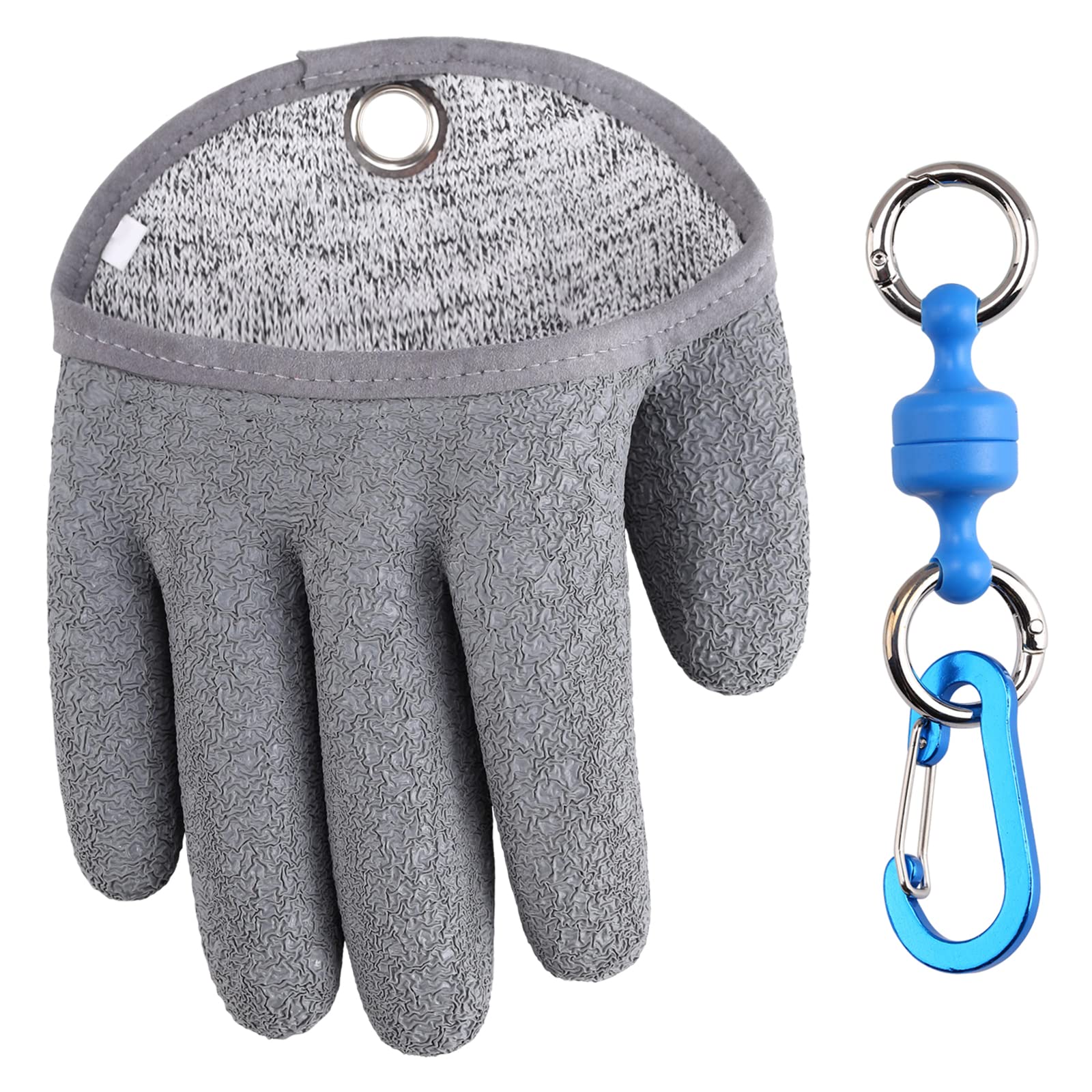 TOPIND Fishing Glove Anti-Cut Waterproof Woven Polyethylene and Latex Yarn, Magnetic Tie System - M/L/XL — image 1