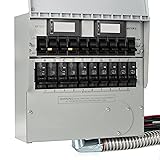 Generator Transfer Switch,50A Pro/Tran2 10-Circuit