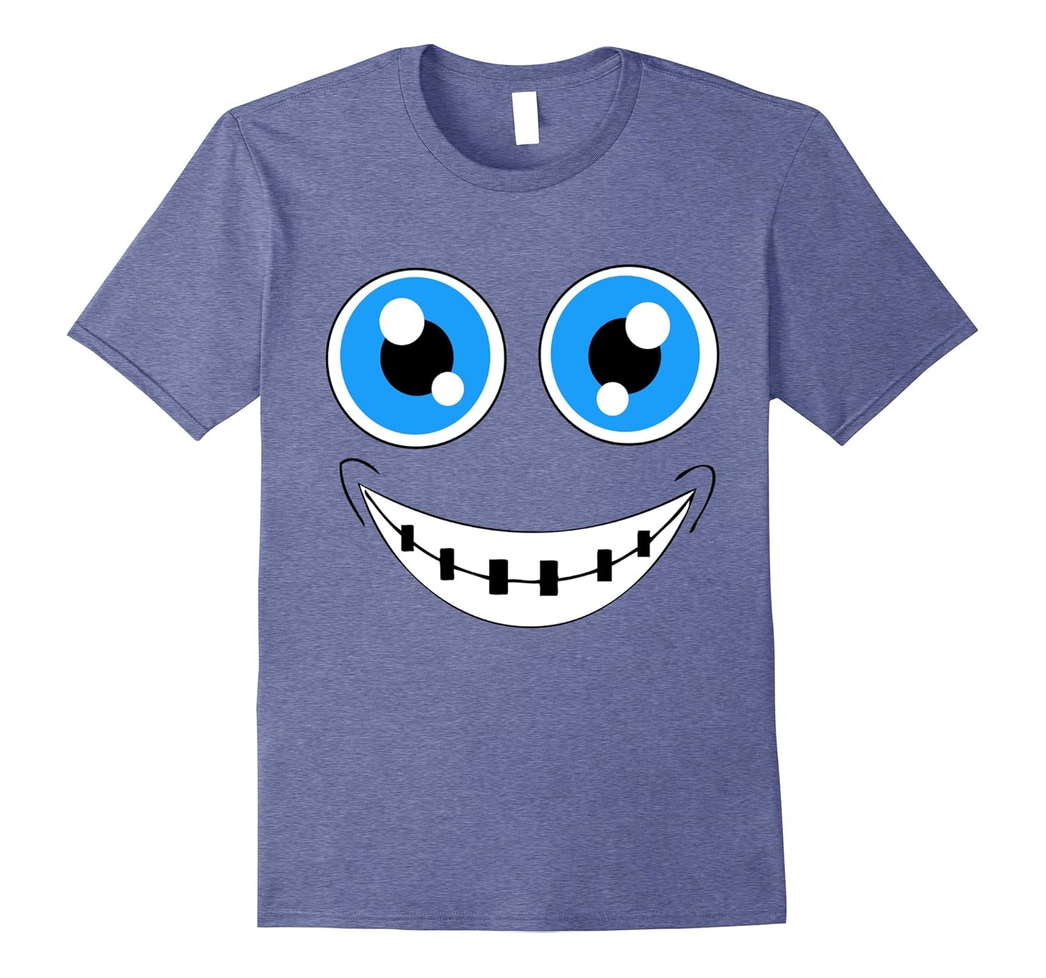 Halloween Costume Emoji TShirt Braces Nerd Blue EyesRose Rosetshirt